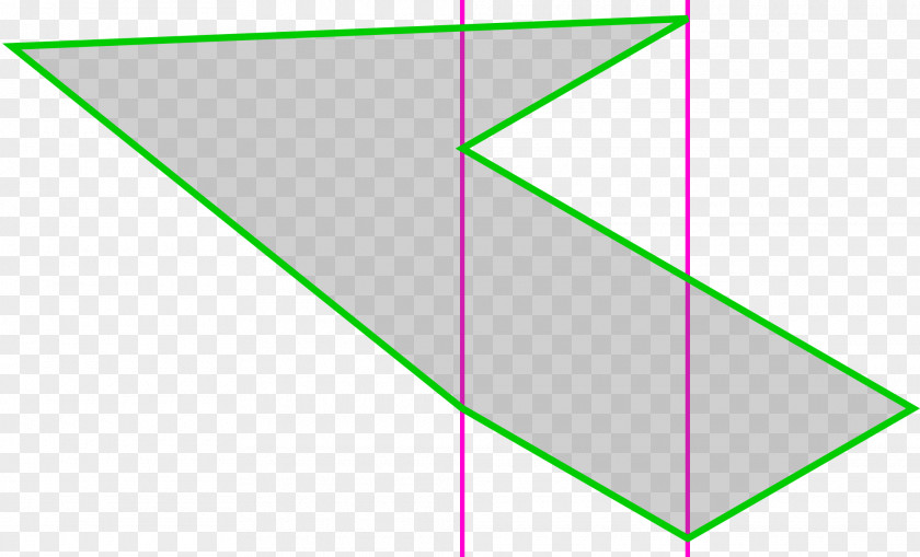 Diagonal Triangle Area Point Rectangle PNG