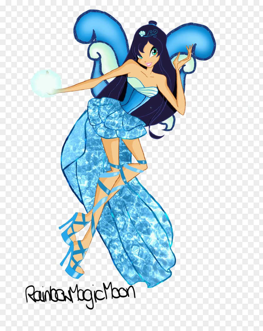 Fairy Water Drawing Mermaid Cartoon PNG
