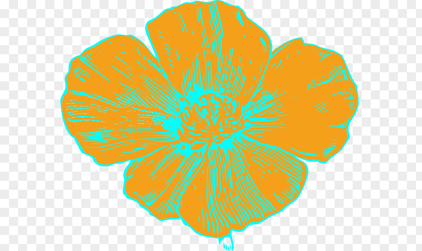 Poppy Flower California Clip Art PNG