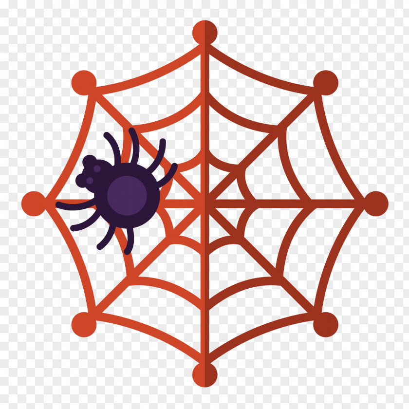 Spider Spider-Man Web Vector Graphics Clip Art PNG