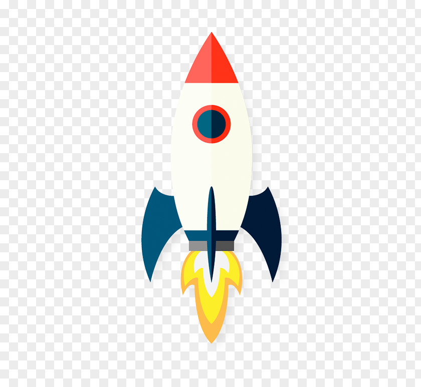 Cartoon Rocket Icon PNG