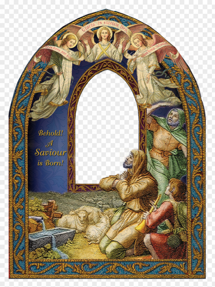 Catholic Christmas Day Picture Frames Manger Child Jesus PNG