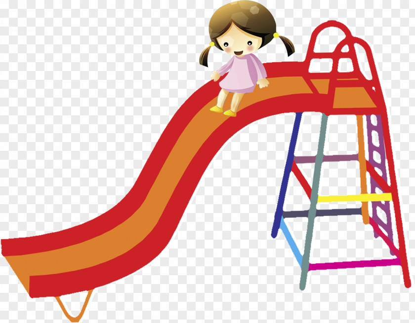 Child Playground Slide PNG