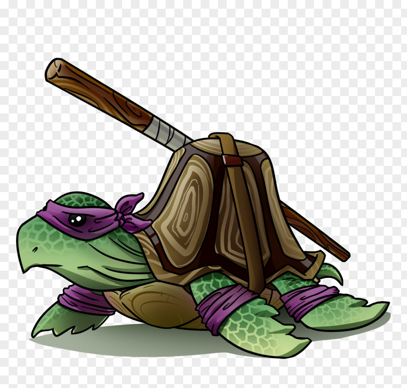 Donatello Tortoise Illustration Clip Art Product Design PNG