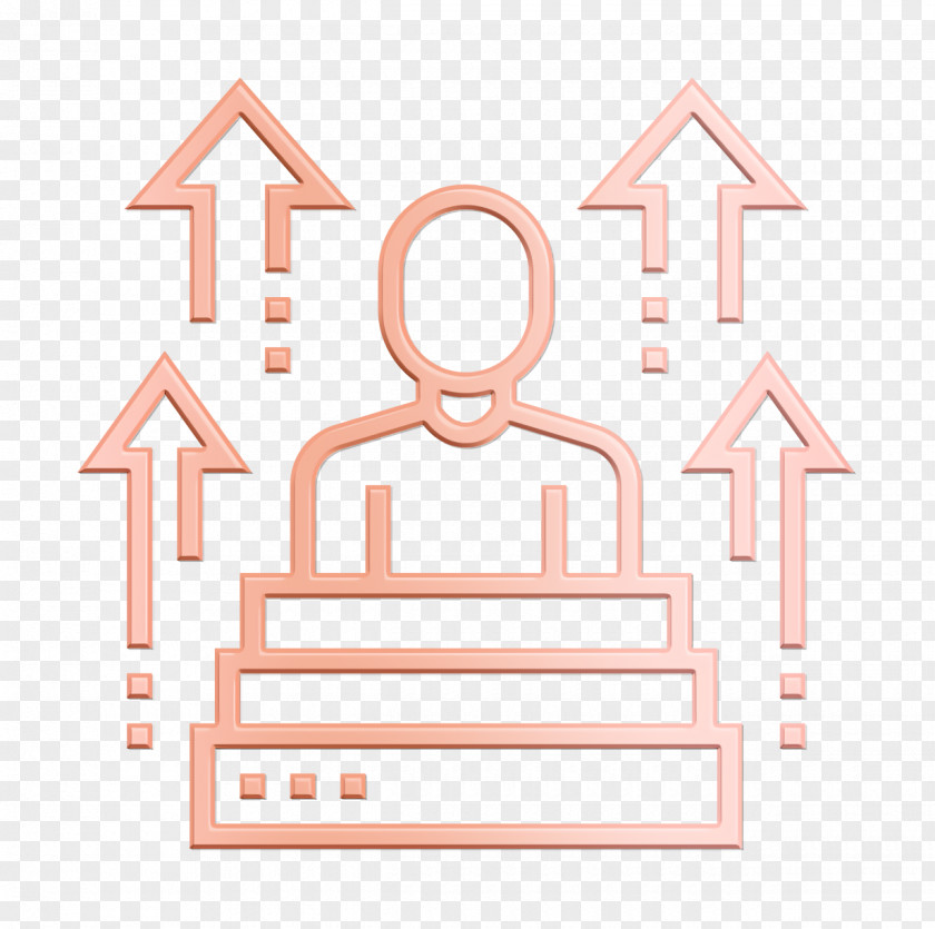 Growth Icon Career Business PNG