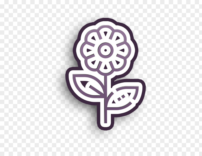 Hippies Icon Flower PNG