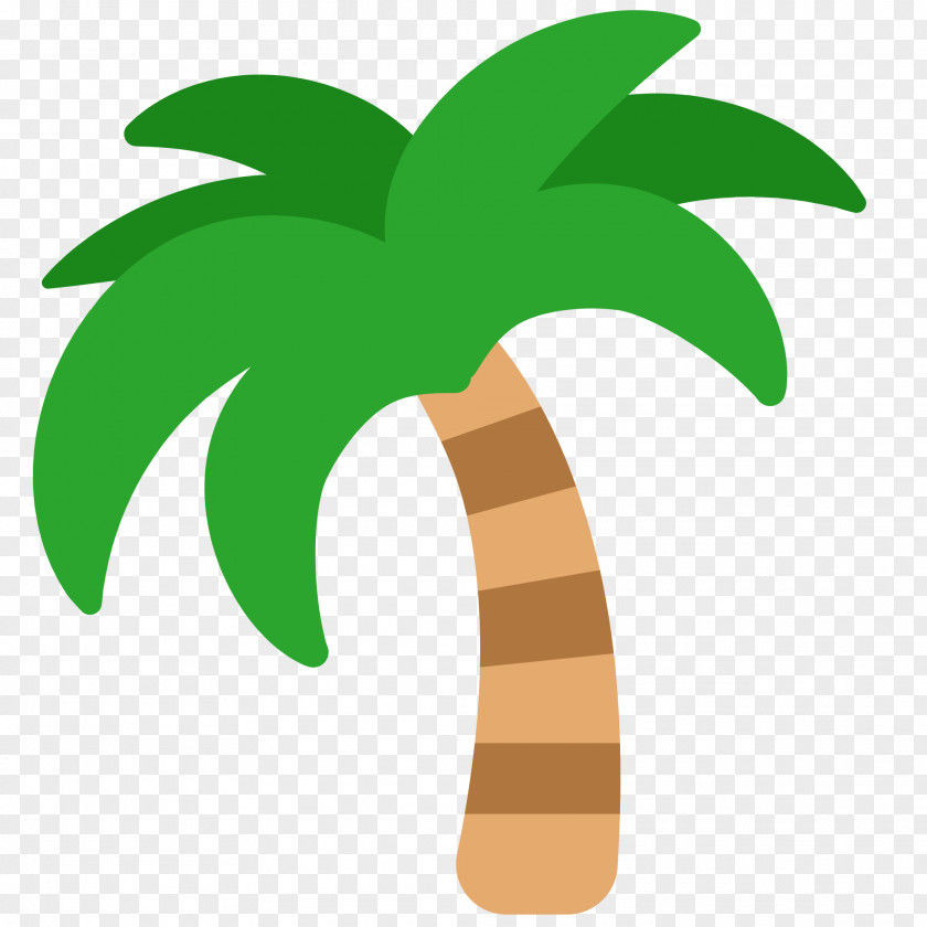 Palm Tree Emoji Sticker Clip Art PNG