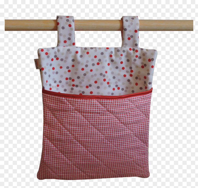Pyjama Polka Dot Handbag Linens Pink M PNG