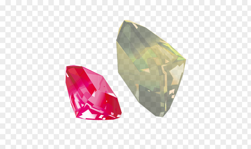 Rose Diamond Figure Red PNG