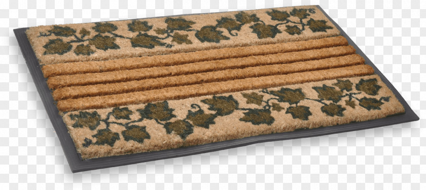 Door Mat Rectangle Brown Floor Export PNG