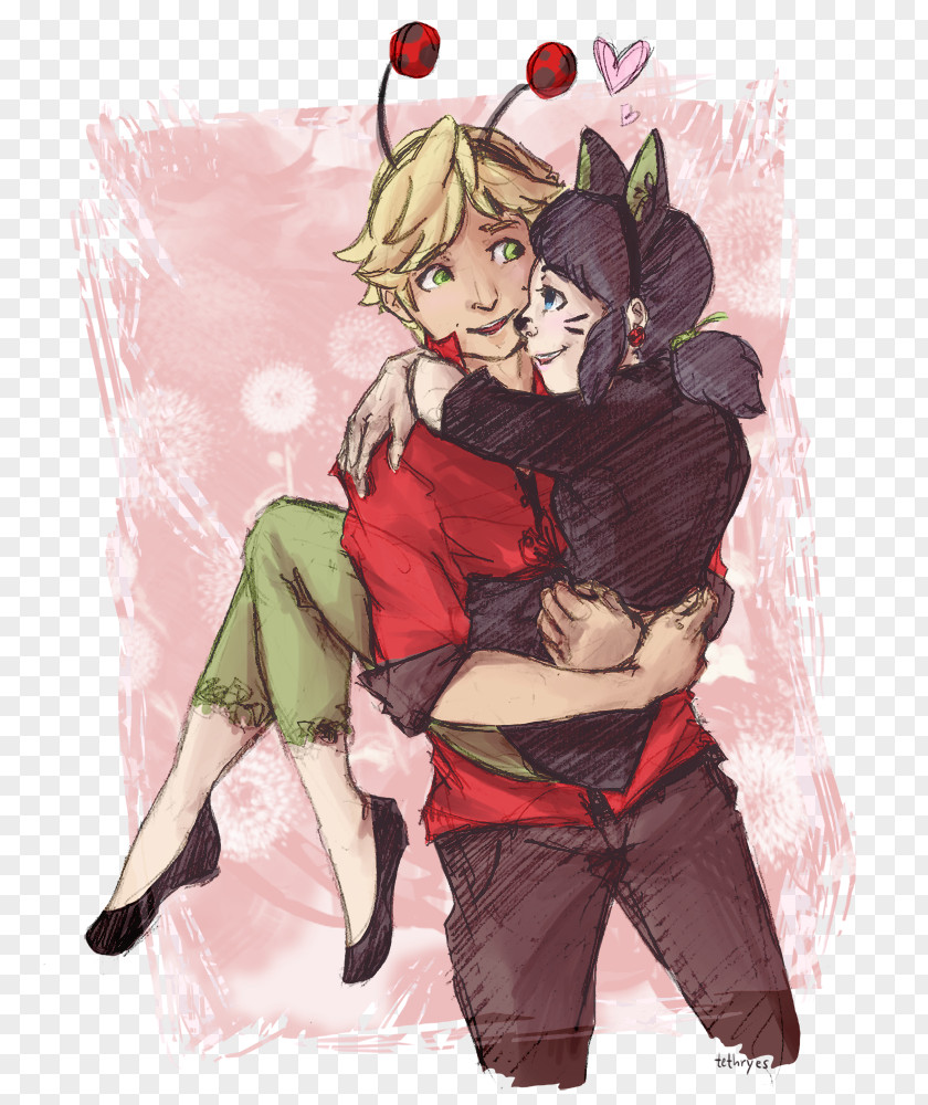 Dress Marinette Dupain-Cheng Adrien Agreste Drawing PNG