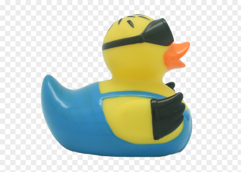 Duck Rubber Debugging Toy Film PNG