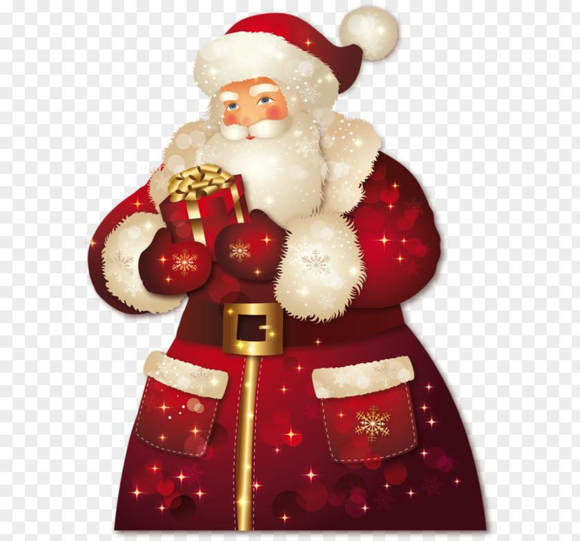 Santa Claus Ded Moroz Snegurochka Christmas PNG