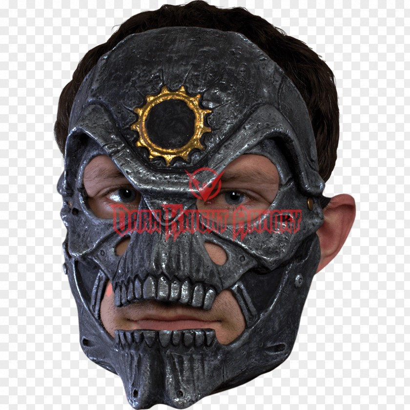 Skull Metal Mask Live Action Role-playing Game Trophy Epic Games Dragons Lair PNG