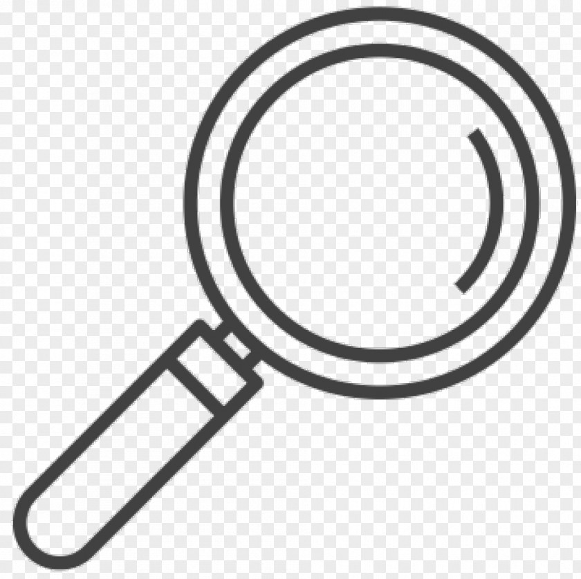 Study Icon Magnifying Glass Clip Art PNG