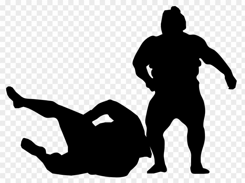Sumo Wrestlers Wrestling Rikishi Clip Art PNG