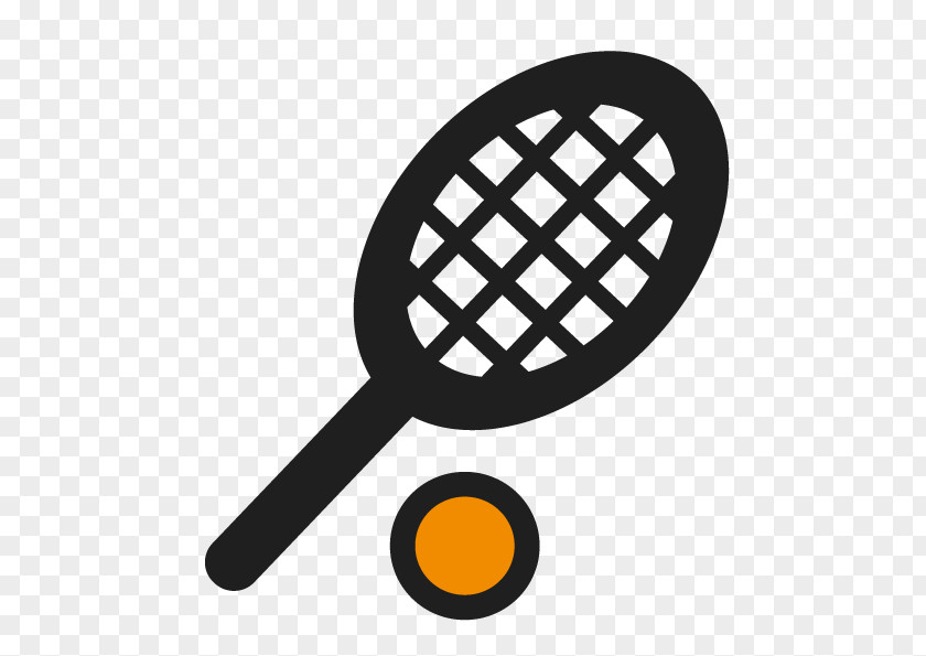 Vector Abstract Cartoon Tennis Racket Emoji Badminton Shuttlecock Icon PNG