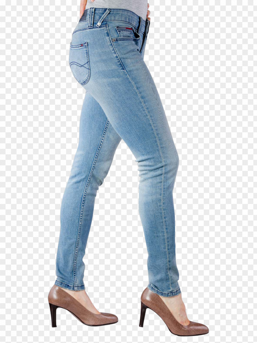 Woman Thin Jeans Denim Slim-fit Pants Tommy Hilfiger Low-rise PNG