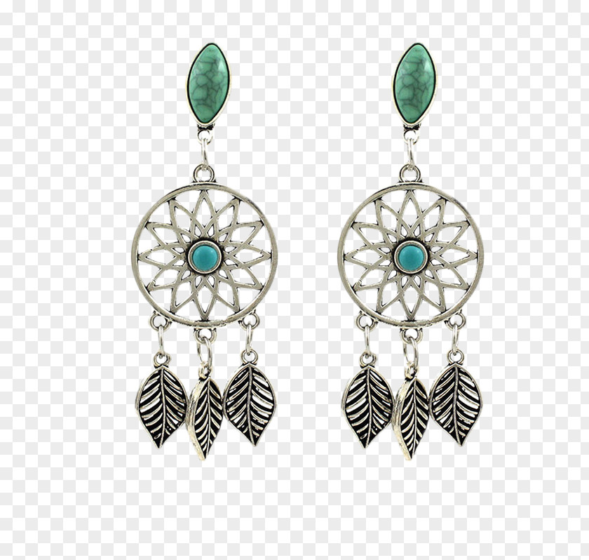 Bohemian Style Pattern Earring Turquoise Bohemianism Boho-chic Charms & Pendants PNG