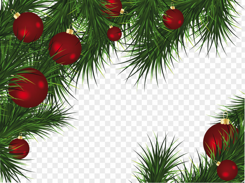 Christmas Fir-Tree Image Decoration Santa Claus PNG