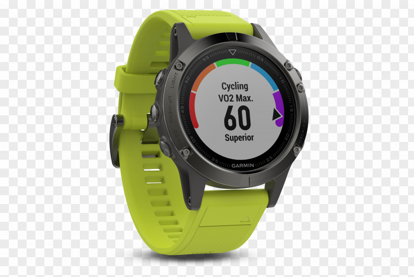 GPS Watch Garmin Fēnix 5 Sapphire Heart Rate Monitor Ltd. Forerunner PNG