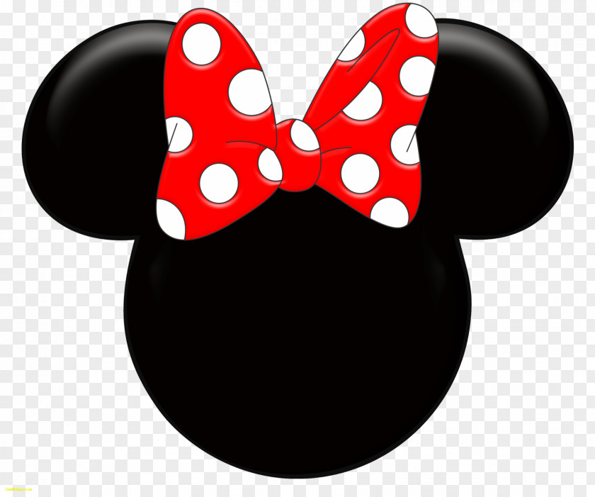 Minnie Mouse Mickey Ribbon Clip Art PNG