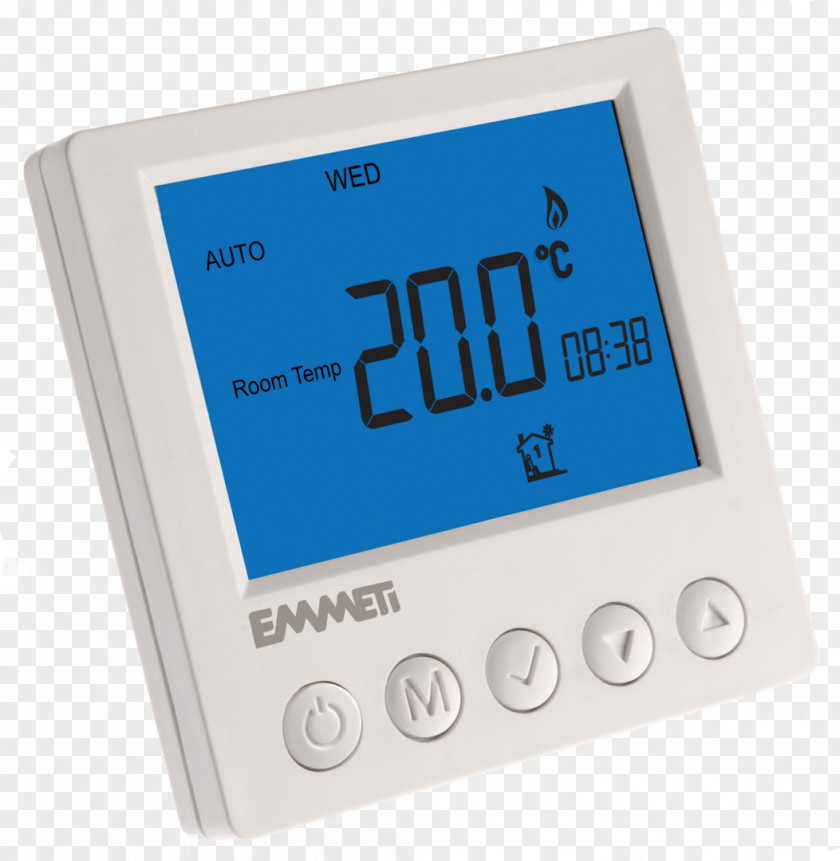 Programmable Thermostat Underfloor Heating Mains Electricity PNG