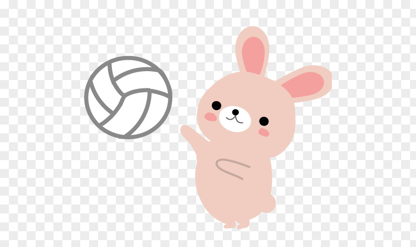 Rabbit Volleyball Dog Clip Art PNG