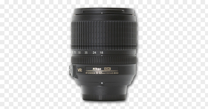 AF-S DX Nikkor 18-105mm F/3.5-5.6G ED VR Camera Lens Nikon 35mm F/1.8G PNG
