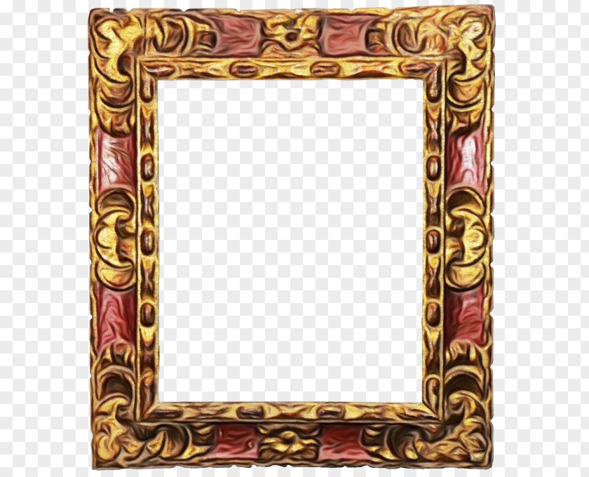Interior Design Mirror Background Watercolor Frame PNG