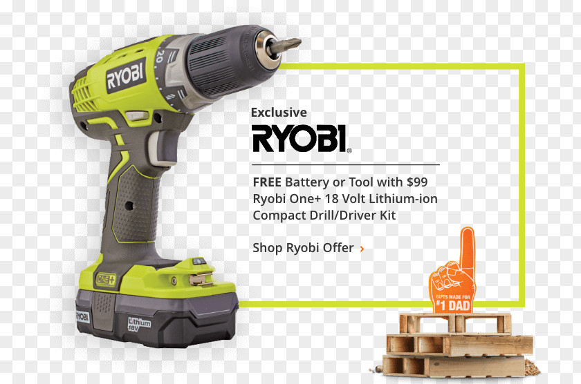 Ryobi Power Hammer Drill Do It Yourself Impact Driver Gift The Home Depot PNG