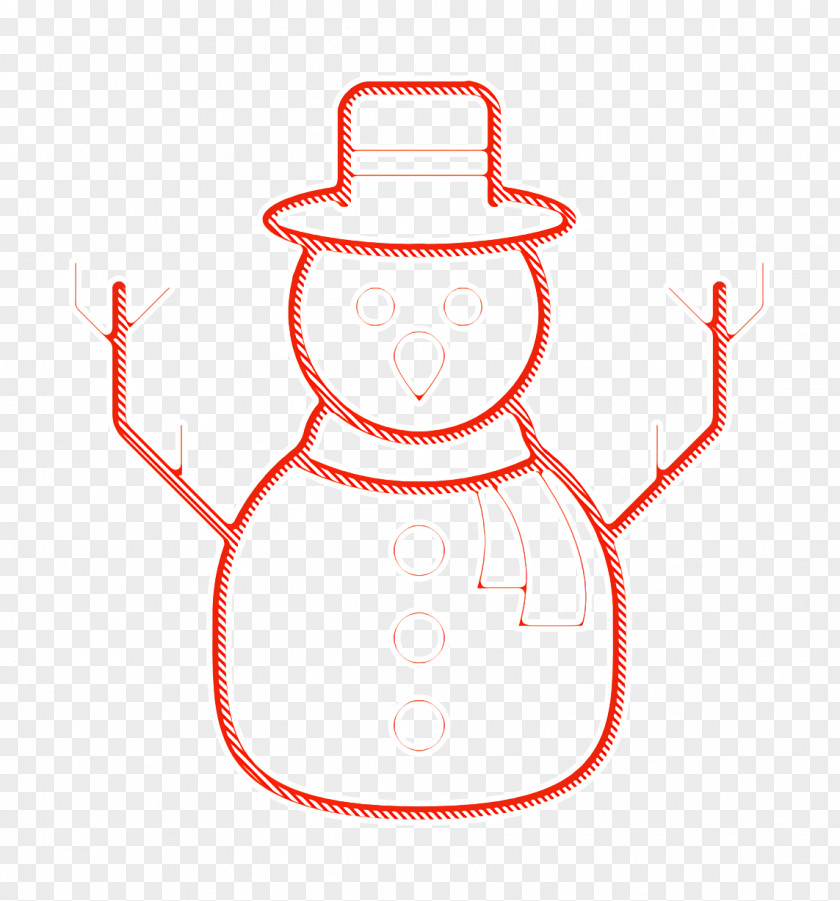 Snowman Meter Christmas Icon PNG