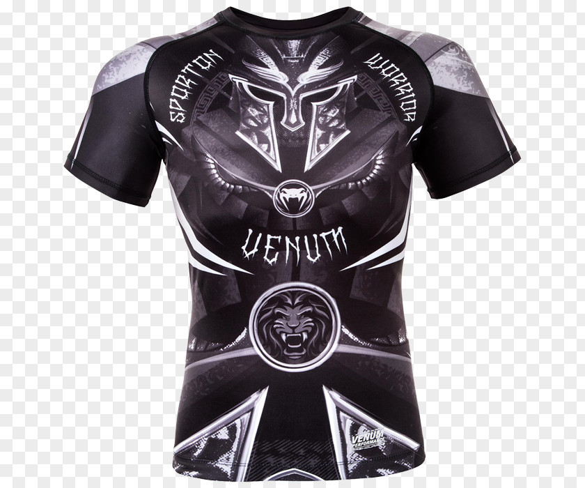 T-shirt Rash Guard Venum Boxing Sleeve PNG