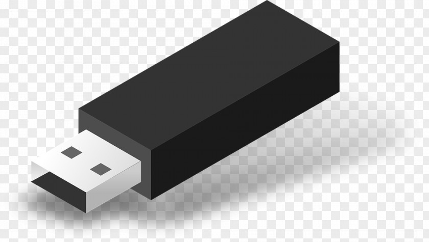 USB Flash Drives Dongle Clip Art PNG