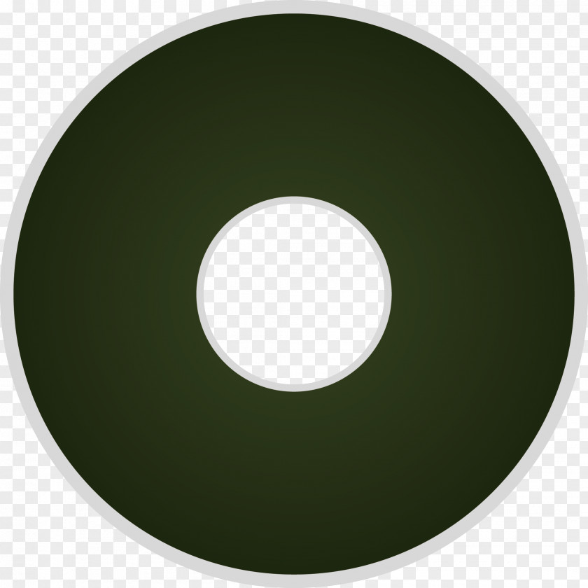 CD Green Circle Font PNG