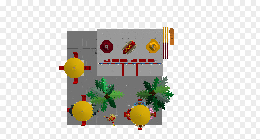 Hotdog Cart Fruit Font PNG