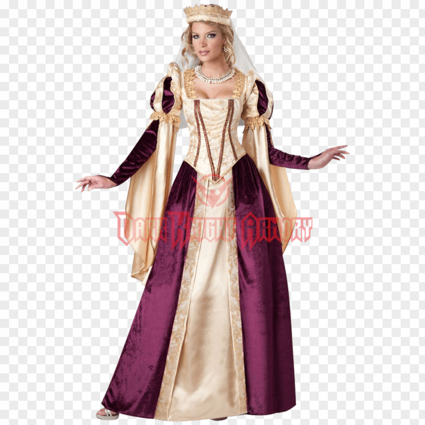 Medieval Princess Dress Bristol Renaissance Faire Halloween Costume Clothing PNG
