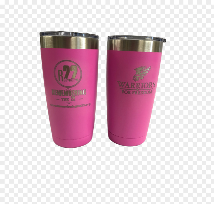 Pink Flag Dry Fit Pint Glass Oklahoma National Guard Army Cup PNG