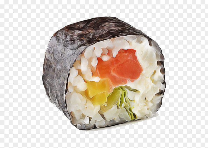 Side Dish California Roll Sushi PNG