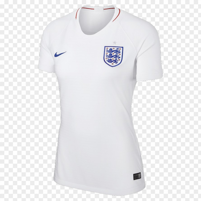 T-shirt England National Football Team Women's 2018 World Cup Jersey PNG