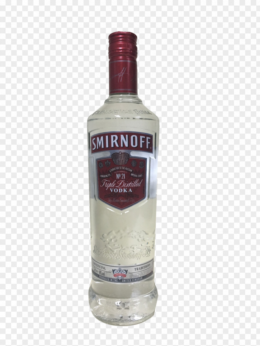 Vodka Liqueur Glass Bottle Smirnoff PNG