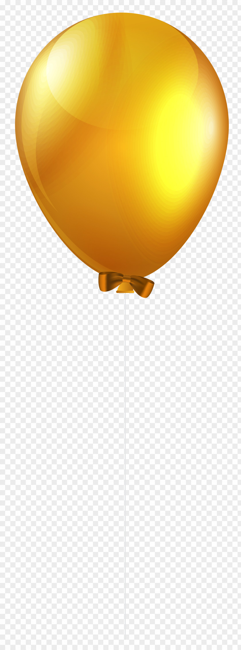 Yellow Single Balloon Clip Art Image Lighting Font Design PNG