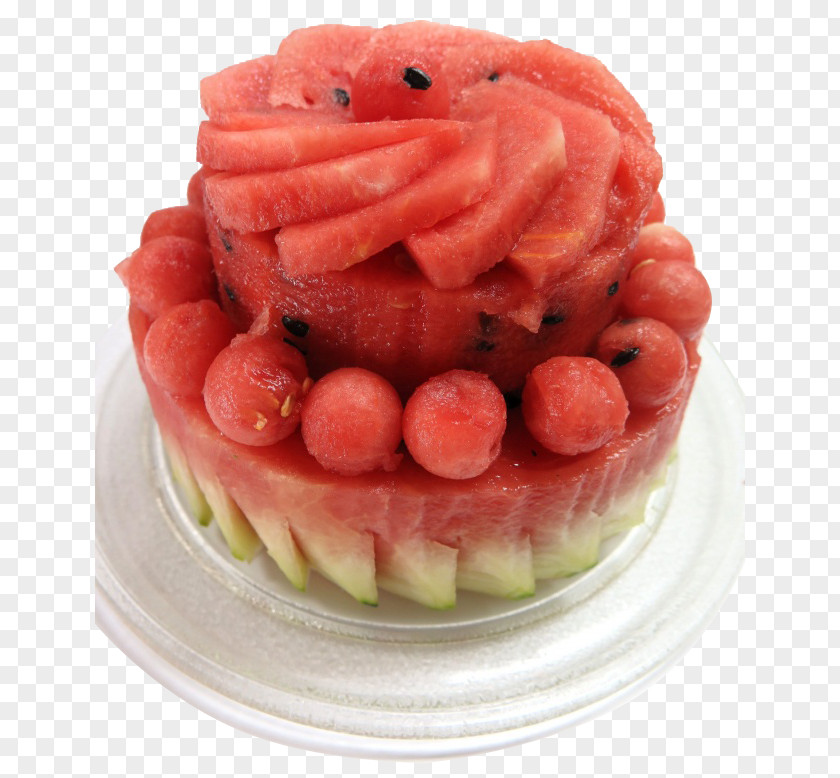 A Watermelon Fruit Cake Food Dessert PNG