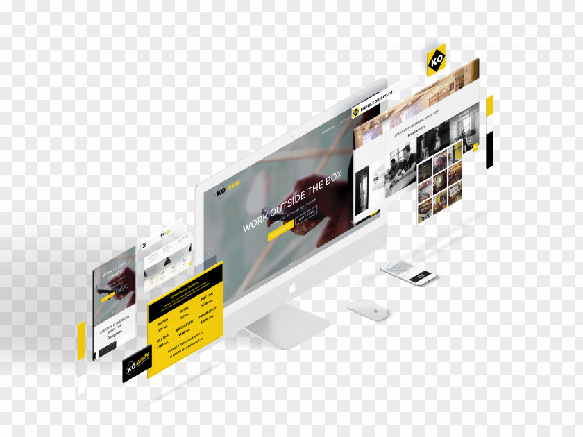 Design Responsive Web Multimedia PNG