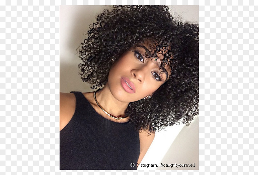 Hair Afro Black Bangs Coloring PNG