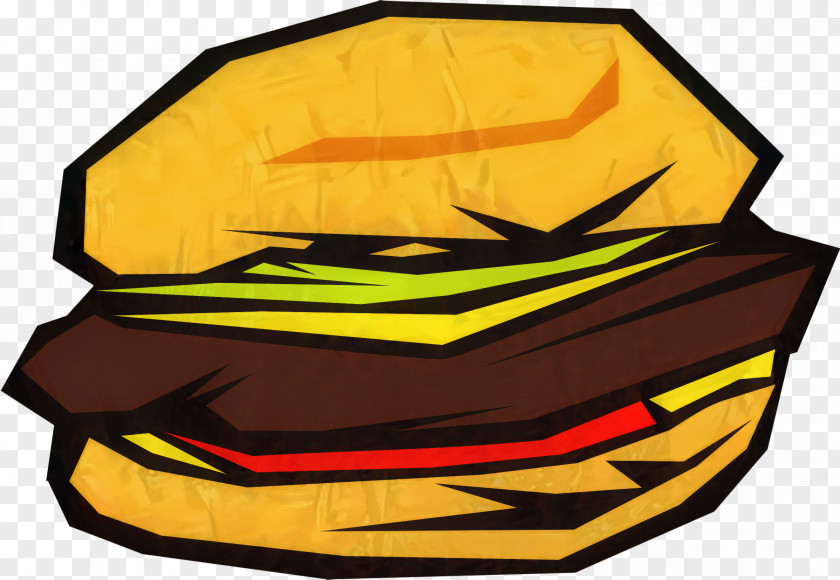 Yellow Patty French Fries PNG