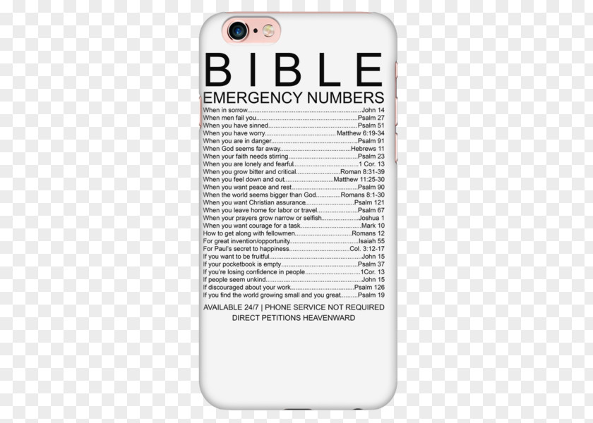 Fire Number Chapters And Verses Of The Bible T-shirt Emergency Telephone PNG