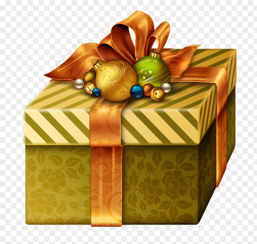Green Gift Box Santa Claus Operation Christmas PNG