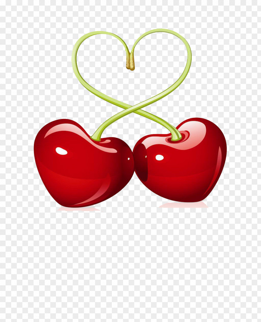 Heart Material Cherry Pie Clip Art PNG