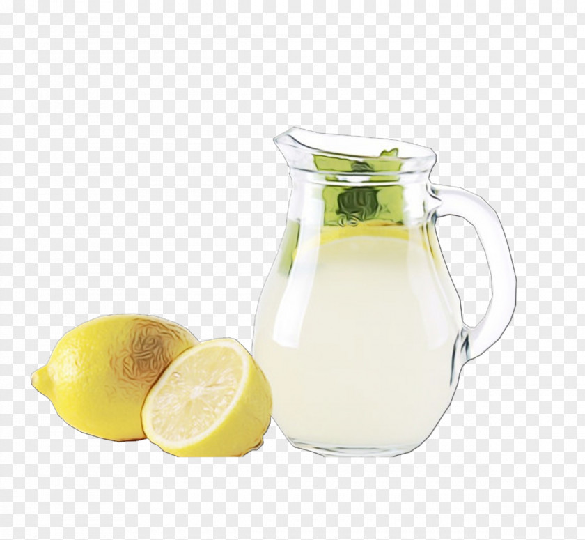 Limonana Jug Lemon Lime Food Drink Citrus PNG